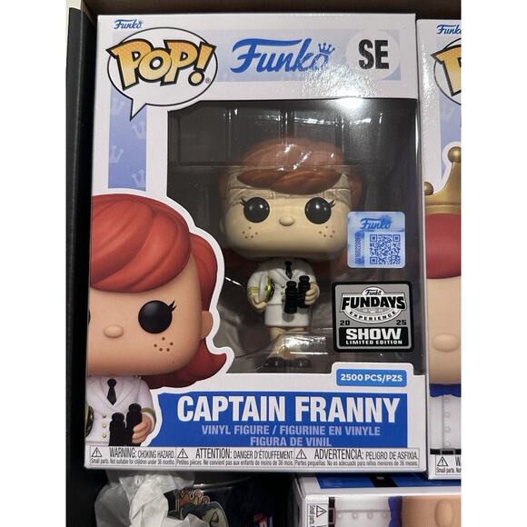 Freddy Funko Fundays Box as Pinocchio LE550, Shipwreck, Captain Franny And Soda - Picture 2 of 7